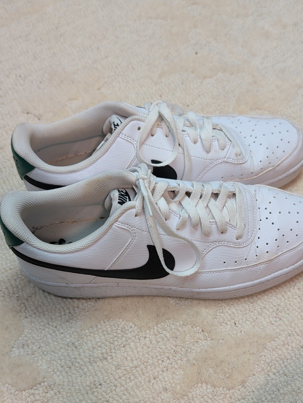 Nike Court Vision Low Next Nature White Malachite DH2987-110 Men's Shoes 12